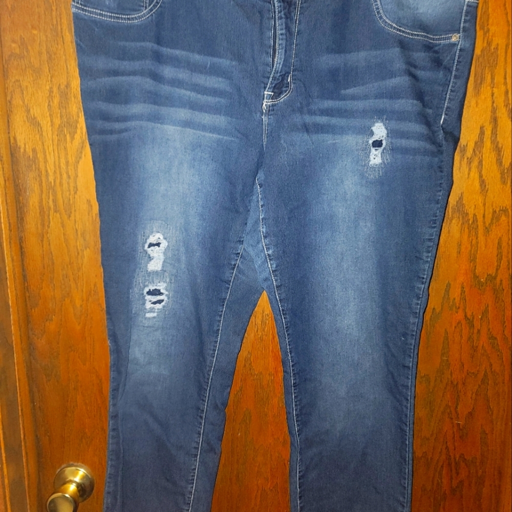 Maurices Plus Denim Flex Jeggings 22 Short